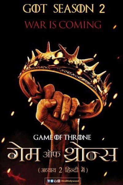 Download Game Of Thrones Season 2 (Hindi-English) Dual Audio All Episodes 480p & 720p