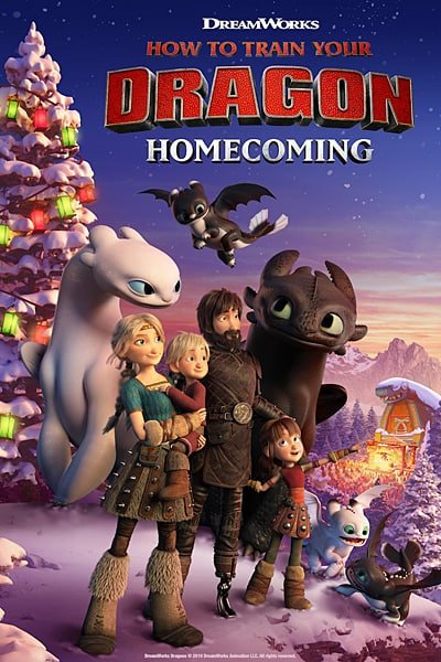 Download How to Train Your Dragon: Homecoming (2019) {English With Subtitles} WEB-DL 720p [200MB] || 1080p [850MB]