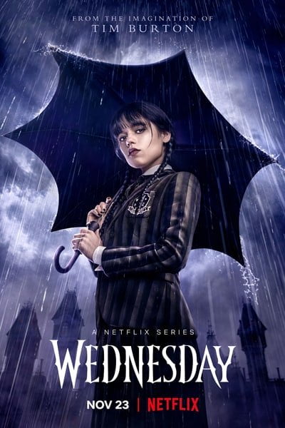 Download Wednesday (Season 1) {Hindi-English} 480p & 720p & 1080p Netflix Web Series