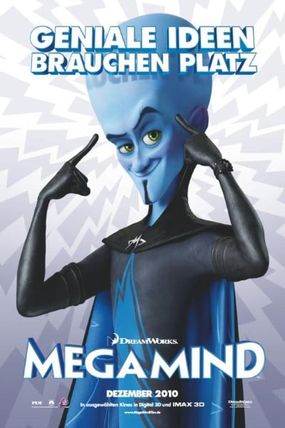 Download Megamind (2010) (Hindi-English) BluRay 480p & 720p & 1080p