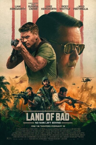Download Land Of Bad (2024) BluRay Dual Audio [Hindi-English] 480p, 720p | 1080p ESub