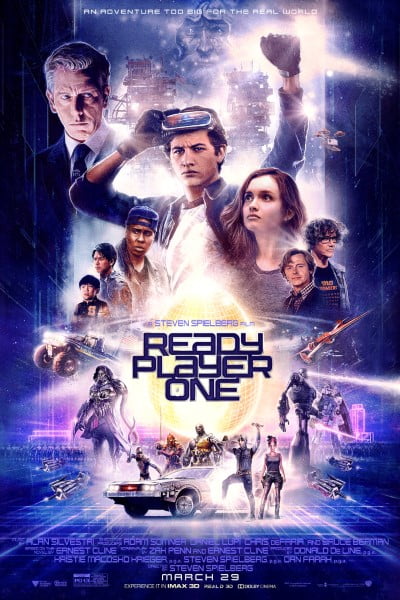 Download Ready Player One (2018) Bluray {Hindi-English} 480p | 720p | 1080p ESub